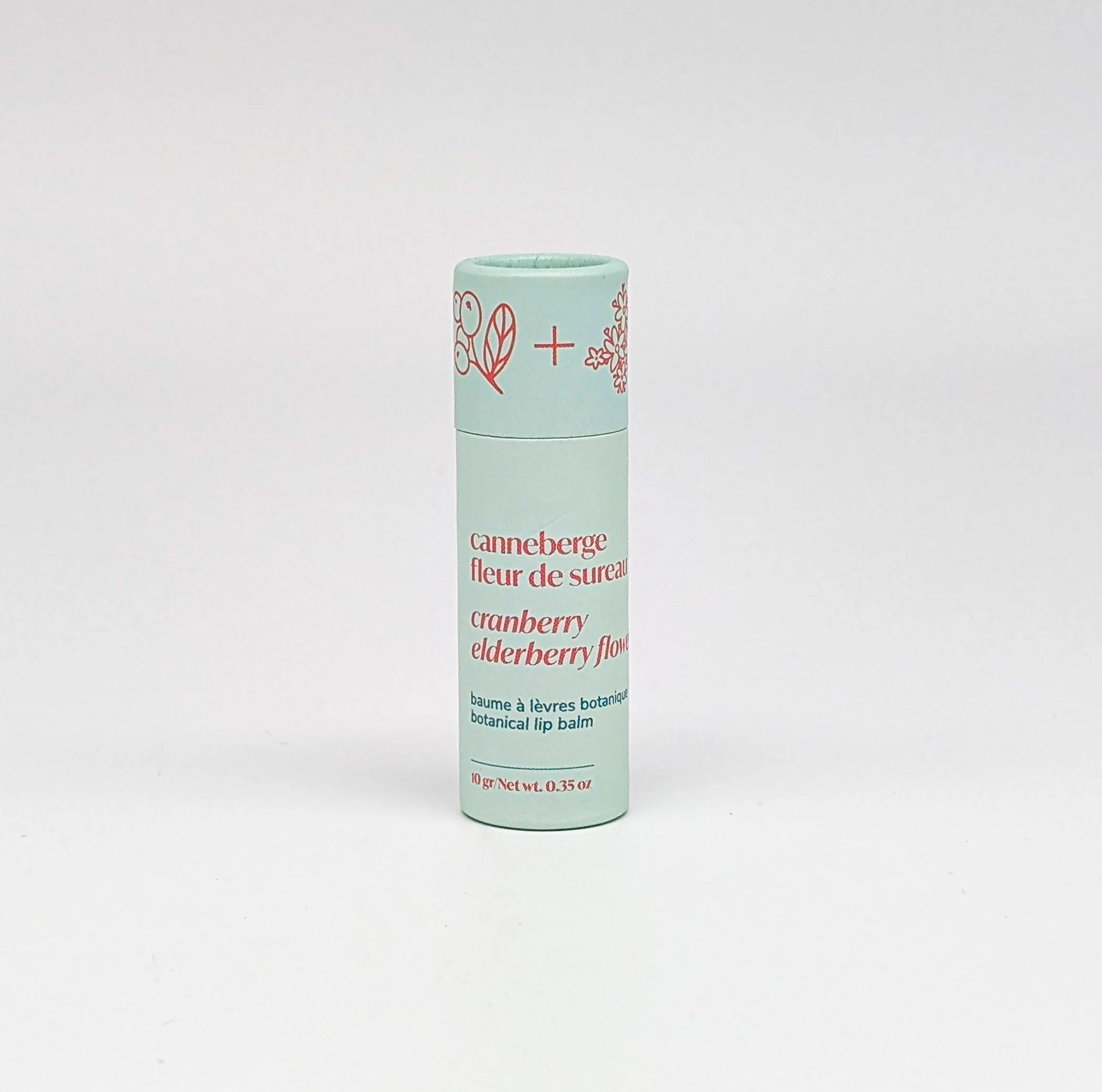 Baume à lèvres botanique | canneberge et fleur de sureau - WHOLESALE - Image 3