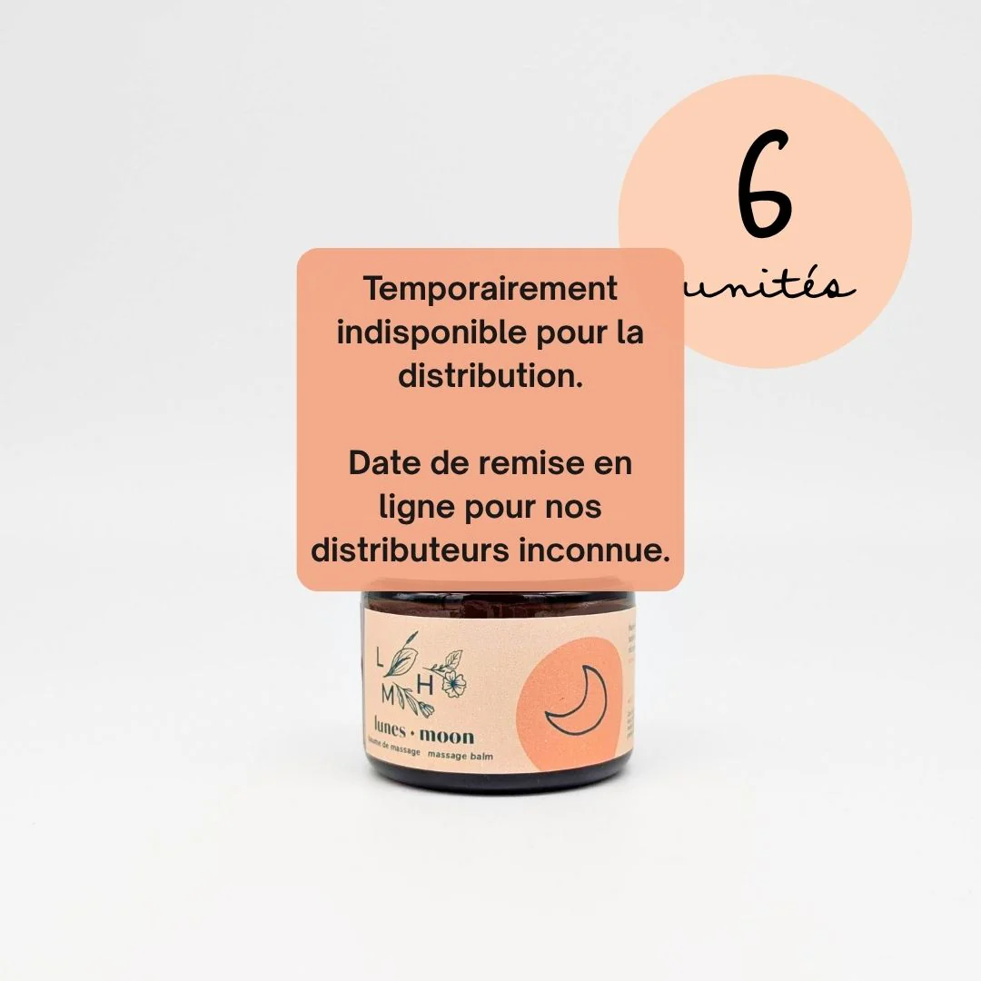 Baume de massage des Lunes | thé des bois et cayenne - WHOLESALE