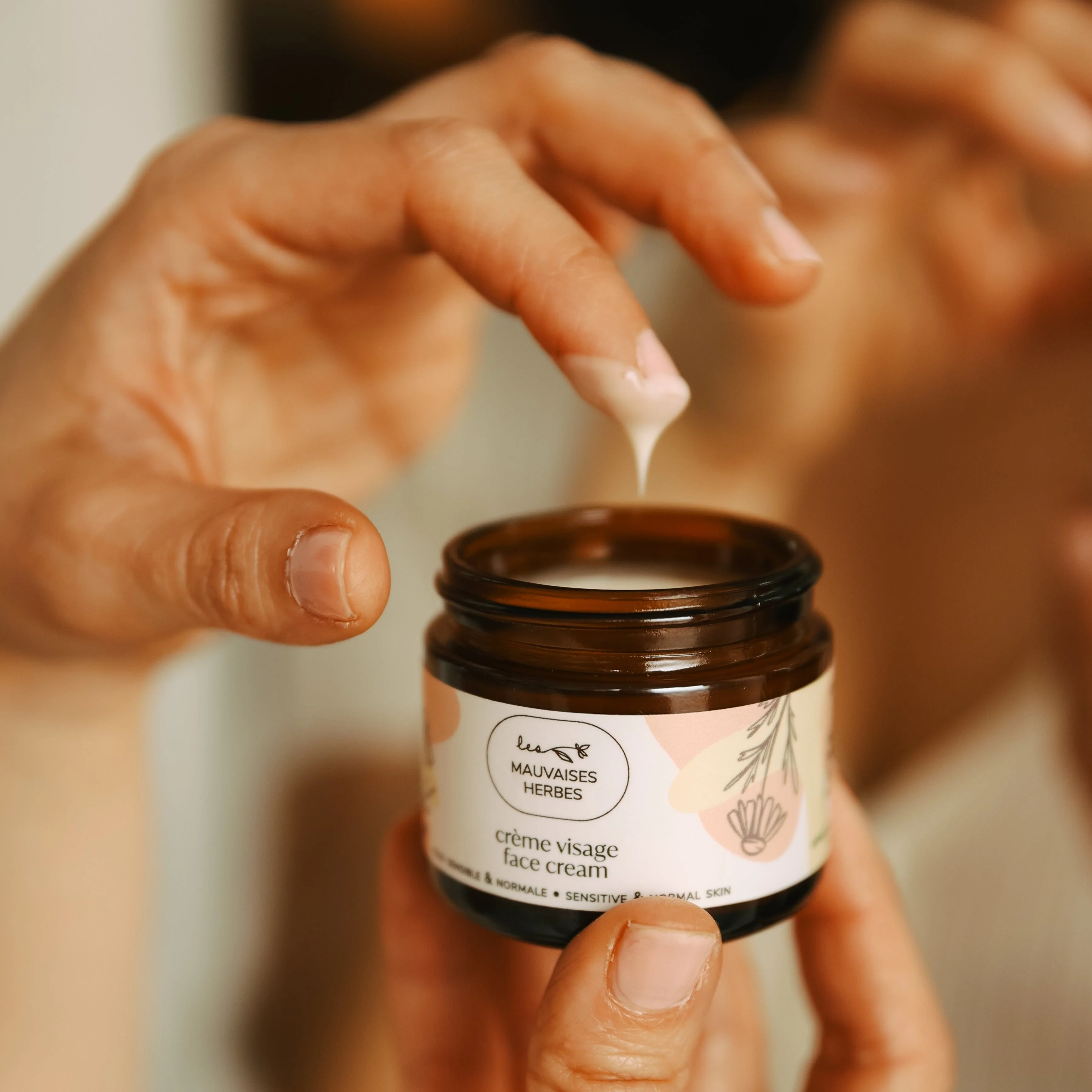 Crème visage Camomille | peau sensible et normale - Image 4