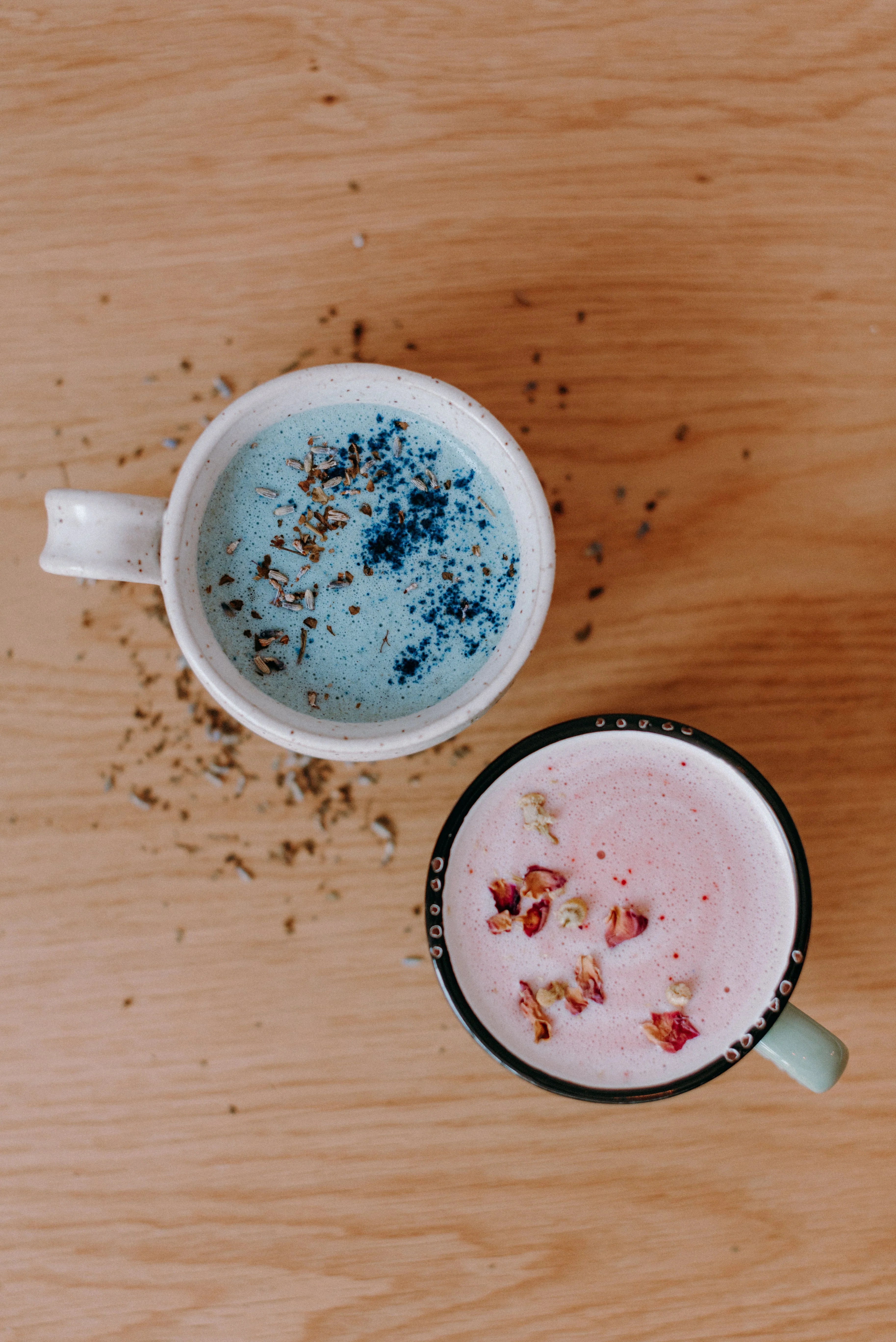 Latté nocturne bleu | lavande et basilic sacré - WHOLESALE - Image 5