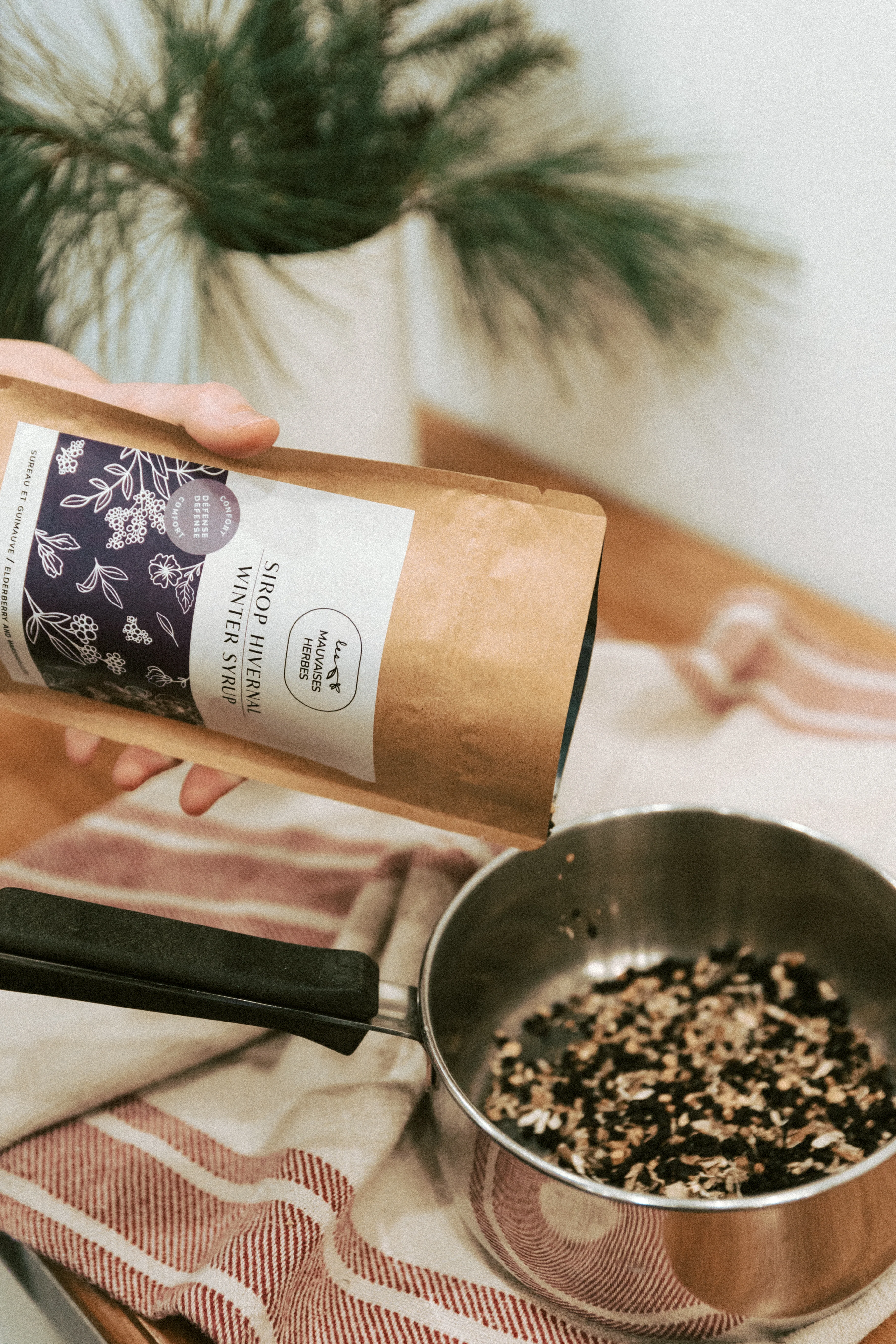 Mélange à sirop hivernal | sureau et guimauve - Image 3